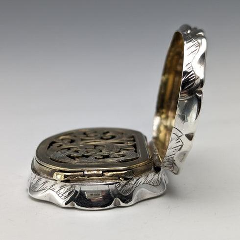 1894 年英國古董純銀油醋汁喬治聯合